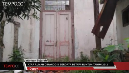 Kondisi Rumah Cimanggis Memperihatinkan, Seluruh Atapnya Runtuh