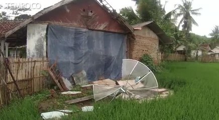 Pasca Gempa Lebak, Warga Mulai Bereskan Harta Benda Mereka