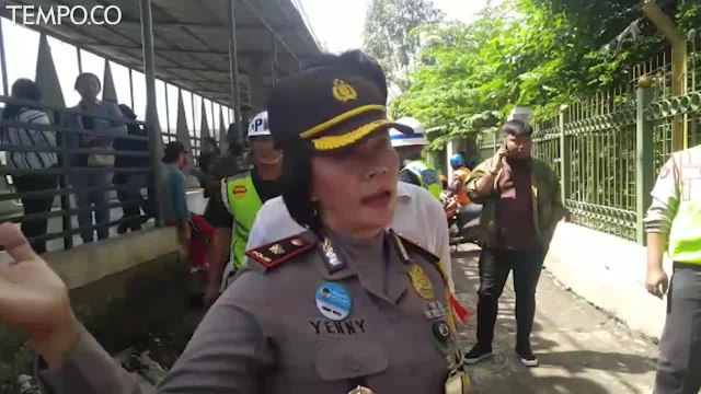 Mahasiswa Tewas Tersambar KRL di Perlintasan Kereta Pondok Cina