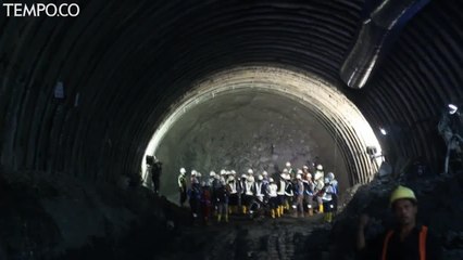 Menembus Proyek Terowongan Rel Ganda Karya Anak Bangsa