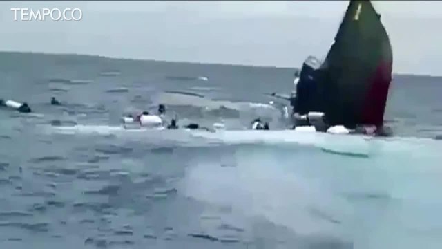Detik-Detik Kapal Motor Kodam Jaya Tenggelam di Kepulauan Seribu