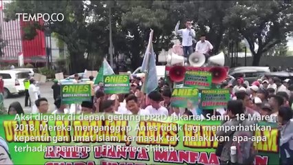 Dianggap Tak Bela Rizieq Shihab, Anies Baswedan Diminta Mundur