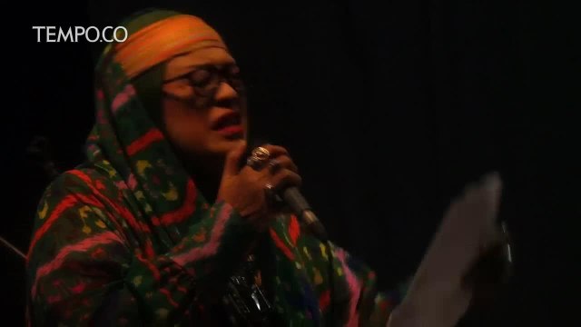 Pentas Puisi Rock, Yudhistira Ungkapkan Kegelisahan Politik