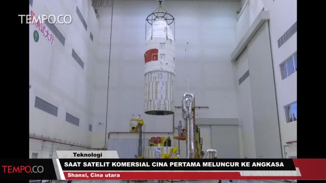 Saat Satelit Komersial Cina Pertama Meluncur ke Angkasa
