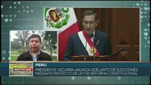 teleSUR Noticias Presidente de Perú presenta reforma constitucional