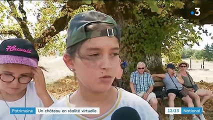 Cantal : la visite d'une citadelle détruite se fait en réalité virtuelle