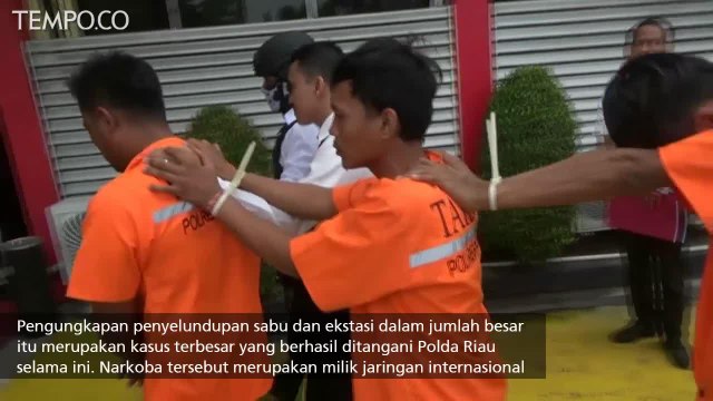 Polda Riau Gagalkan Penyelundupan Narkoba Senilai 69 Miliar