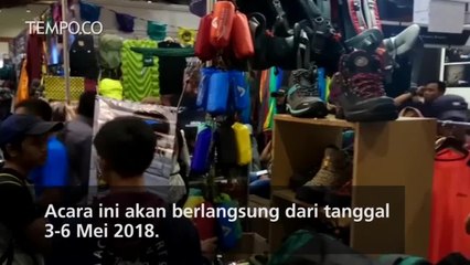 Berburu Peralatan Outdoor di Indofest 2018