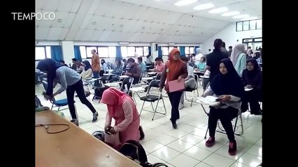 56.069 Peserta SBMPTN Berebut Kursi PTN di Bandung
