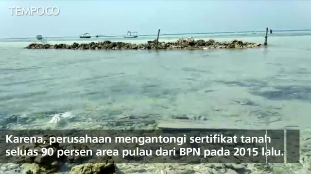 Lawan Pengembang, Warga Pulau Pari Coret Rumah