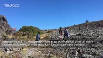 Kepanikan Pendaki Saat Letusan Freatik Gunung Merapi