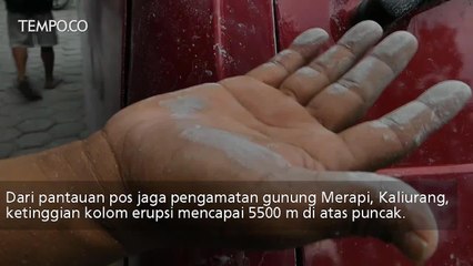 Download Video: Erupsi Freatik Gunung Merapi Status Tetap Normal