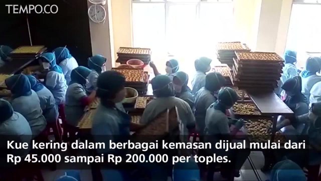 Keluarkan Edisi Lebaran Produksi Kue Kering Ina Cookies Melonjak