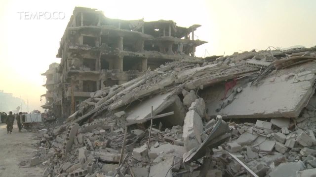 Tujuh Tahun Berperang, Tentara Suriah Kuasai Damaskus