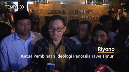 Polisi Temukan Bendera ISIS di Gereja Santa Maria Surabaya