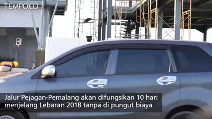 Menjajal Tol Baru Pejagan-Pemalang 37 Kilometer