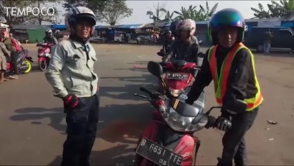 Mudik Lebaran 2018, Pemudik Bermotor di Jalur Pantura