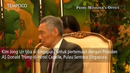 Pertemuan PM Singapura dengan Kim Jong Un