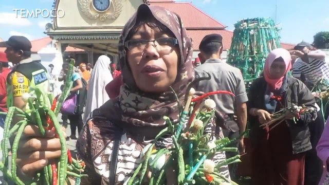 Keraton Yogya Gelar Tradisi Gunungan Syawal
