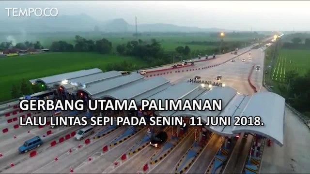 3 Gerbang Tol Pantura Menjelang Lebaran