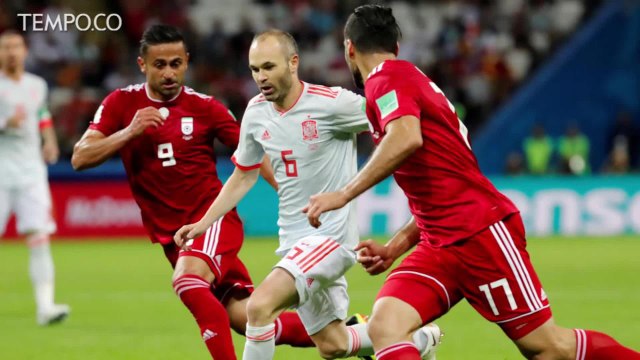 Menang 1-0 Lawan Iran, Spanyol Masih Berpeluang ke Babak 16 Besar