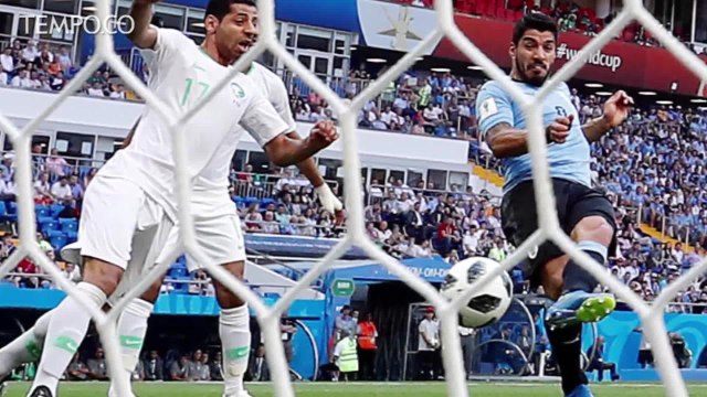 Tumbangkan Arab Saudi, Uruguay ke Babak 16 Besar Piala Dunia