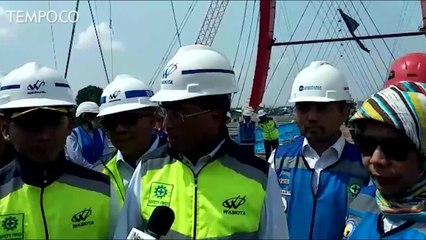 Jembatan Kali Kuto Siap Dilalui Pemudik