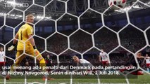 Suporter Bersukacita Usai Kroasia Taklukan Denmark di Piala Dunia
