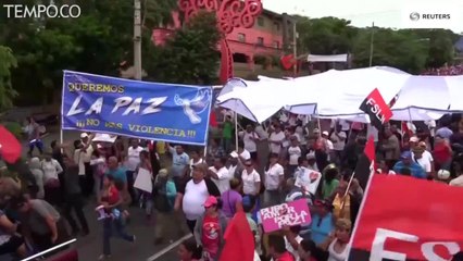 Presiden Nikaragua Tolak Pemilu di Tengah Demonstrasi