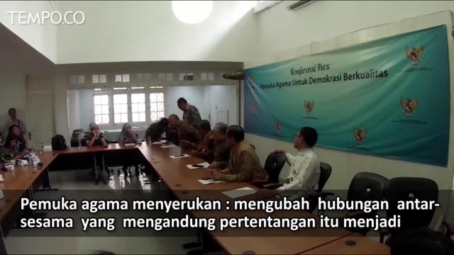 Pemuka Agama Prihatin Ujaran Kebencian