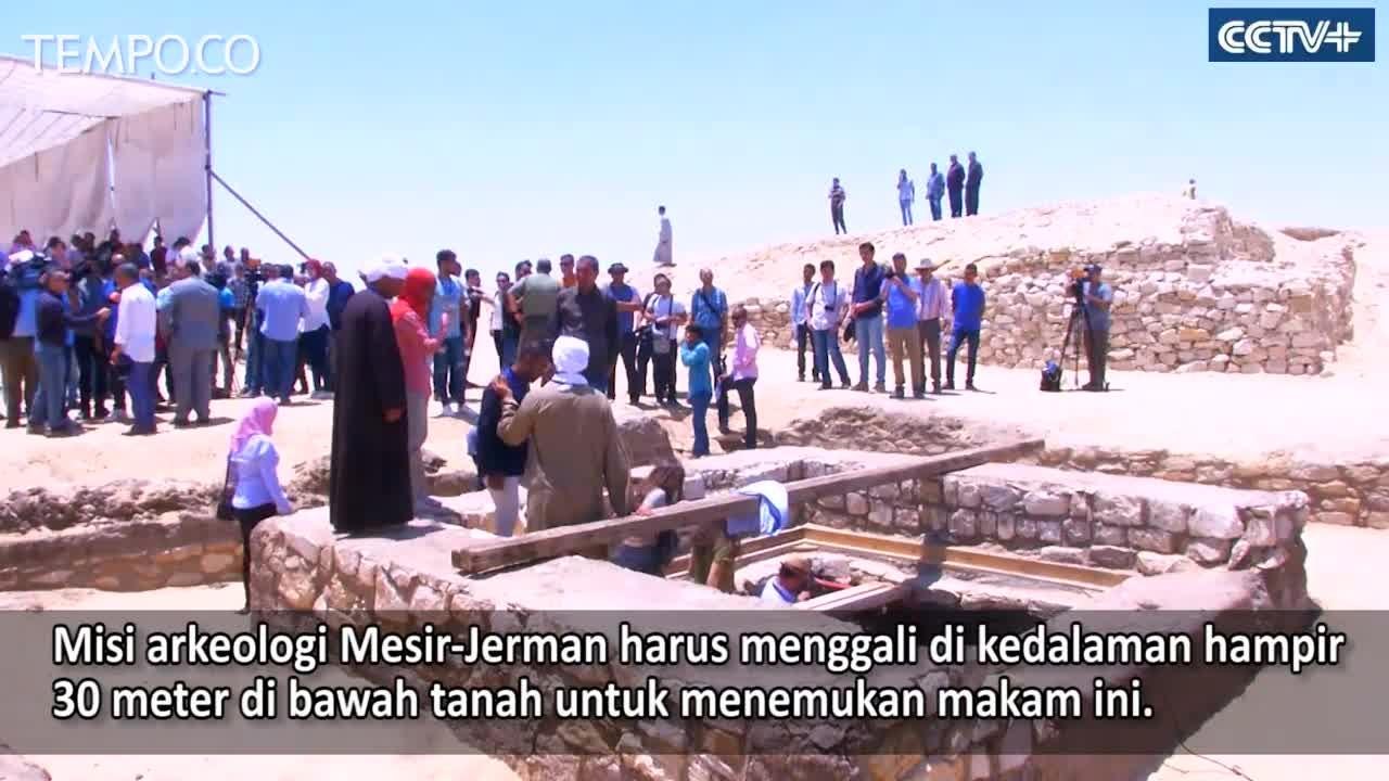 Digali Mumi dan Barang Antik di Makam Firaun ke-26