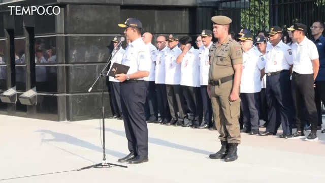 Anies Baswedan Pimpin Apel Gerebek Sudirman