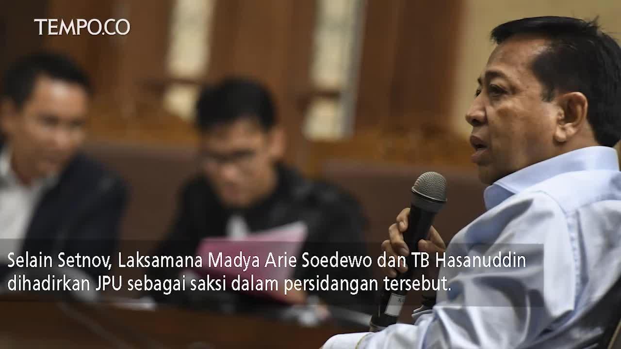 Setya Novanto Jadi Saksi Kasus Suap Bakamla