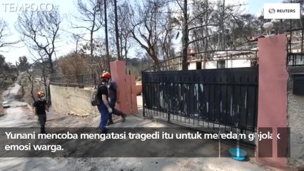 Pejabat Yunani Melakukan Investigasi Penyebab Kebakaran Hutan