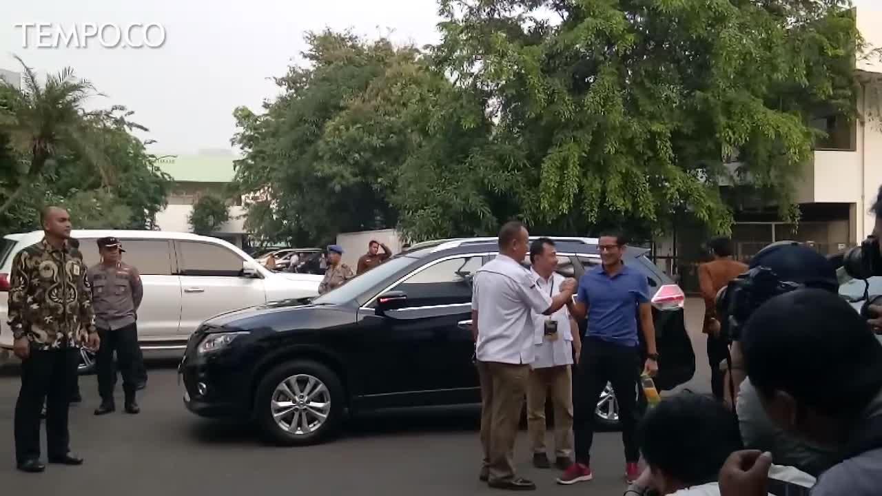 Prabowo dan Sandiaga Uno Melakukan Pemeriksaan Kesehatan