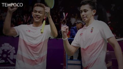 Aksi Rian dan Fajar saat Kalahkan Jepang
