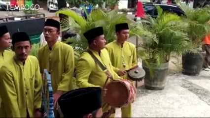 Seribu Penari Sambut 16 Atlet Asian Games di Setu Babakan