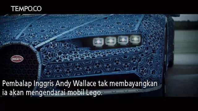 Bugatti Chiron Terbuat dari 1 Juta Lego