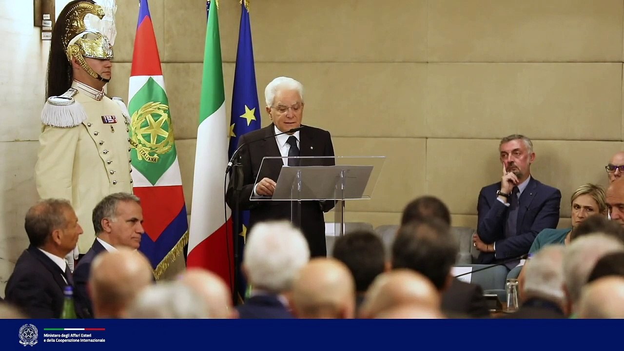 Intervento del Presidente Mattarella #ConfAmb2019
