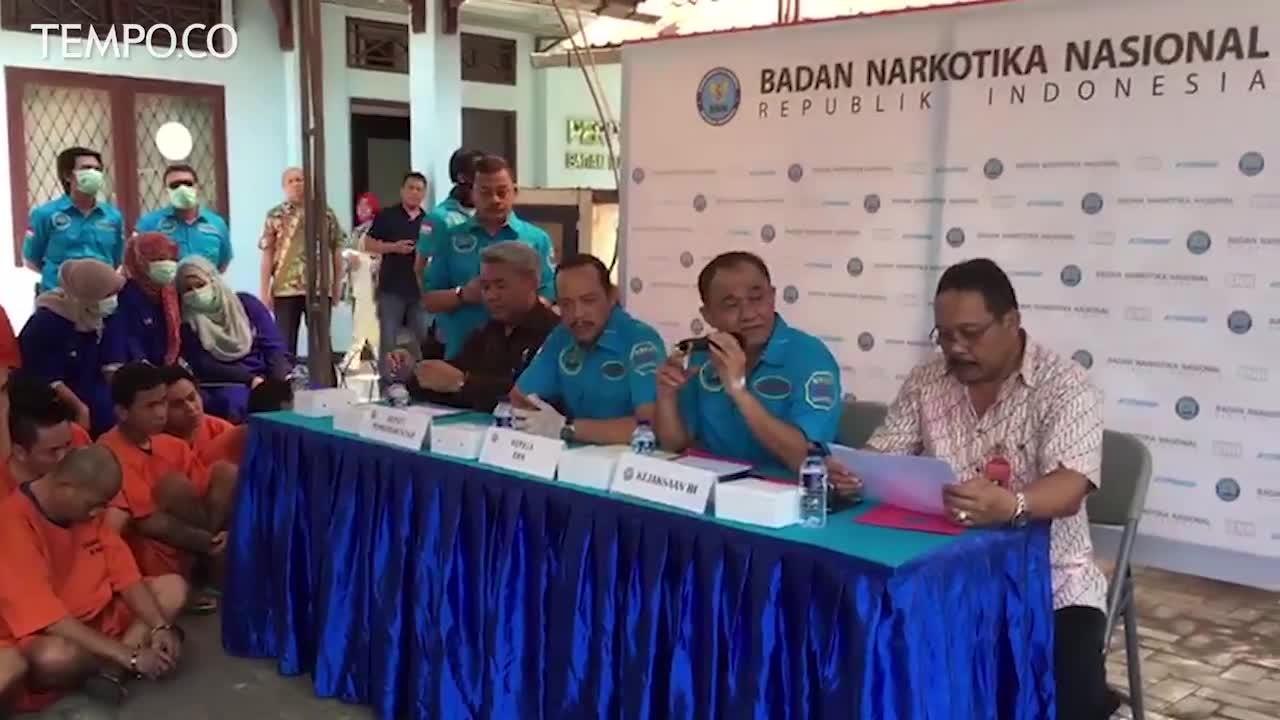 BNN Musnahkan Berbagai Jenis Narkoba