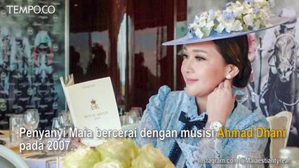 Maia Estianty Bertemu Mulan Jameela di Ultah Al