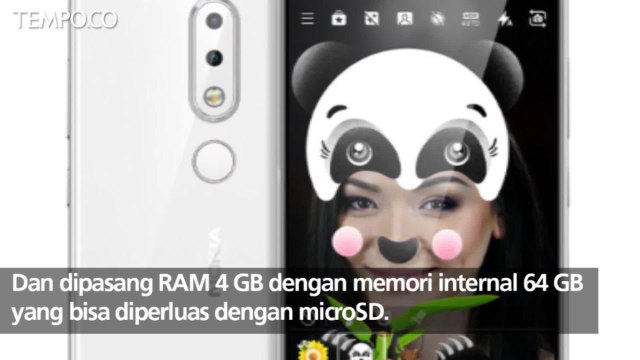 Nokia 6.1 Plus Rilis di Indonesia, Andalkan Fitur Bothie