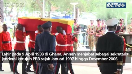 Ghana Gelar Pemakaman Kenegaraan untuk Kofi Annan