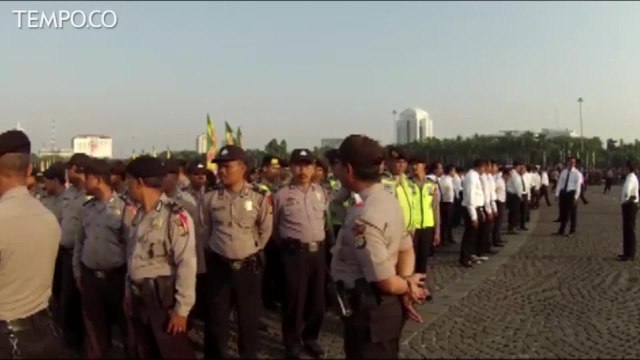 Ribuan Personel Polri dan TNI Disiagakan Amankan Pemilu 2019