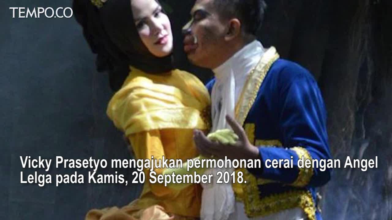 Pernikahan Angel Lelga dan Vicky Prasetyo di Ujung Tanduk