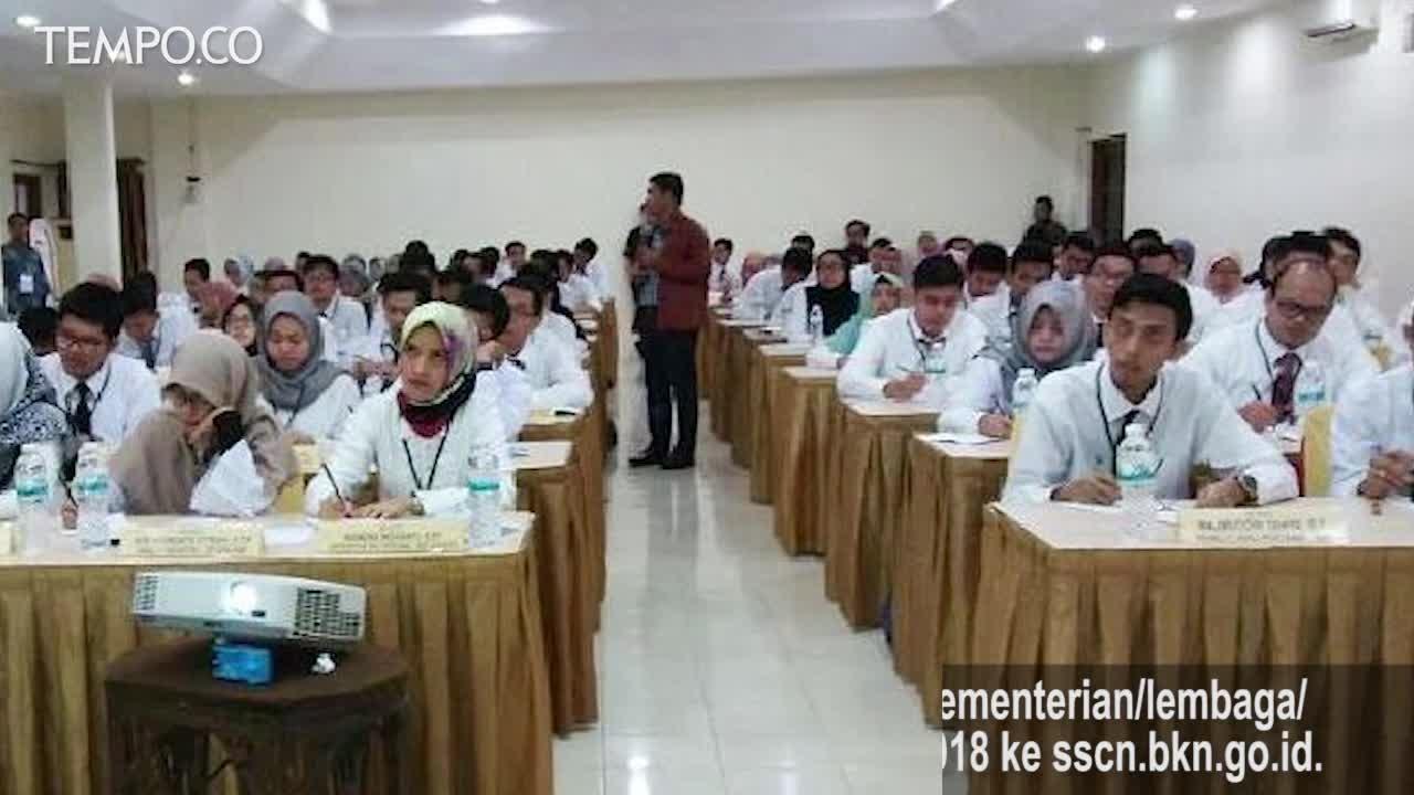 Pendaftaran CPNS 2018 Diundur