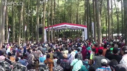 Jokowi Hadiri Penganugerahan tokoh hutan sosial 2019