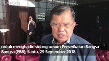 Jusuf Kalla Ucapkan Belasungkawa bagi Korban Gempa dan Tsunami Donggala