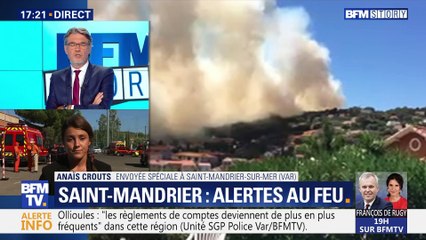 Saint-Mandrier: alertes au feu (1/2)