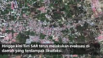 Video Satelit Rekam Detik-detik Proses Likuifaksi di Kota Palu